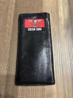 CREAM SODA 長財布 ブラック