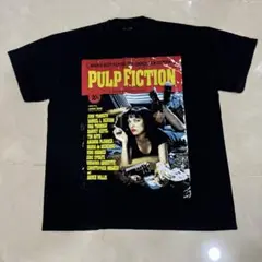 限定セールL★パルプフィクション★ムービーTシャツ黒灰★94年映画