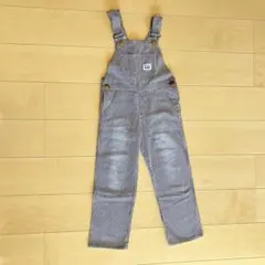 Lee ストライプ オーバーオール 120cm