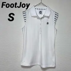 美品 FootJoy ノースリーブポロシャツ S 白 FJW-S20-S13のサムネイル