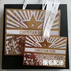 2025 クリスマス　ディオール ショッパー&ギフトバッグ　ショップ袋