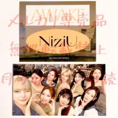 NiziU　トレカ、ステッカー　AWAKE　集合　ニジュー