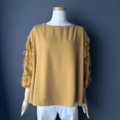 アーバンリサーチロッソ シアーシャツ レーストップス ノースリーブ 