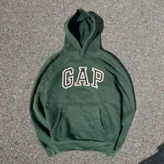00s old gap パーカー hoodie y2k 緑 鬼フェード