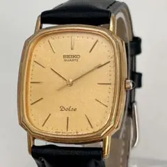 セイコー SEIKO 稼働品 9520-5130 ドルチェ スクエア ビンテージ