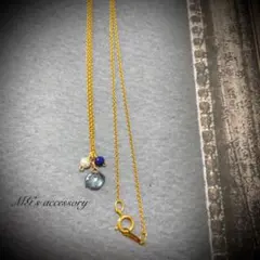 ハンドメイド　天然石のネックレス　No.50