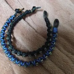 編み込みブレスレット 2個セット