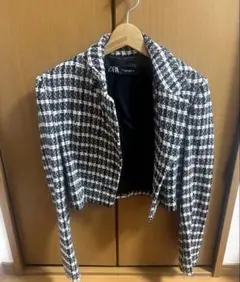 ZARAツイードジャケット