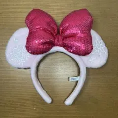 ディズニーランド ディズニーシー クリスマス カチューシャ ミニー 2016年