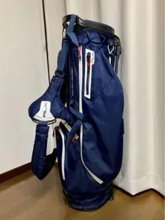 新品　未使用RLX ネイビー ゴルフバッグ テディベア刺繍 新品 未使用RLX ネイビー ゴルフバッグ テディベア刺繍 新品 未