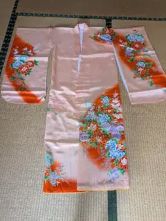 子供着物　正絹　(七五三　7歳　13参り)