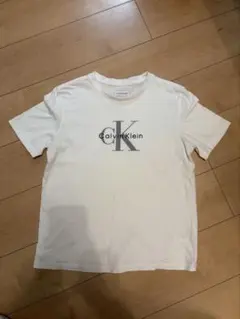 最終値下げ‼️美品 Calvin Klein Jeans ホワイト半袖TシャツM