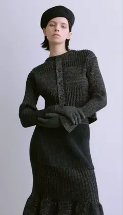 CFCL FLUTED GLITTER CARDIGAN size1 美品のサムネイル