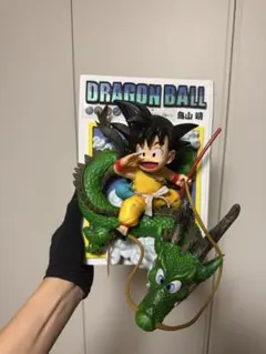ドラゴンボール 孫悟空 神龍 フィギュア ガレージキッド28cm