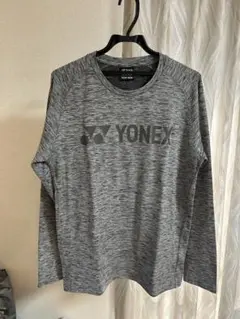 YONEX 裏起毛ロングTシャツOサイズ グレー