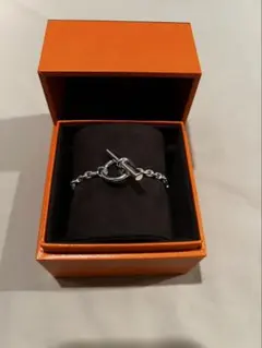 HERMES エルメス シェーヌダンクル ファランドール ブレスレットLG 