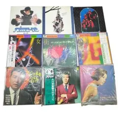 少年隊、チェッカーズ、石原裕次郎他 邦楽レコード 9枚セット