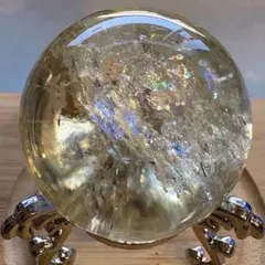 まるで綺麗な海底！！ 虹入り・超高品質 ガーデンクオーツ スフィア 丸玉 まるで綺麗な海底！！ 虹入り・超高品質 ガーデンクオーツ スフィア 丸