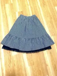 エムズグレイシー グログランリボンテープ ギンガムチェック サマー