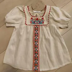 しまむら heidi vintage メキシカンブラウス 90