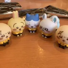 ちいかわ　ココス　コラボ　ソフビ　ハチワレ　うさぎ　モモンガ　ラッコ　5つセット