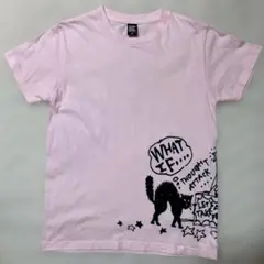 グラニフ　graniph 猫のTシャツ　ピンク⭐︎SS