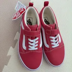 VANS レッド スニーカー 21cm