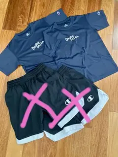 チャンピオン製Tシャツ　2枚セット　ミニバス　130 140