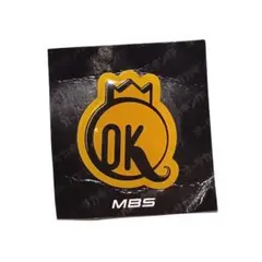 オーサカキング　ピンバッジ　ピンバッチ　バッジ　ピンズ　オレンジ　MBS　大阪