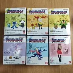 ポケモンスケールワールド カロス地方 6種コンプリートセット