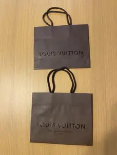 LOUIS VUITTON ショップ袋 約17cm x 22cm 2枚セット