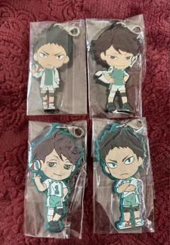 ハイキュー‼︎ラバーストラップセット及川&岩泉 ⑤