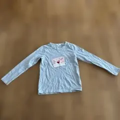 a.v.v キッズ 長袖140cm ライトブルー