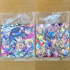 ジョジョシールウエハース5部1 SRミスタ JJR護衛チーム 2枚セット