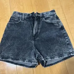 WEGO ブラックハイウエストショートパンツ Mサイズ