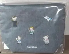 familiar ファミリア おむつポーチ ネイビー - メルカリ