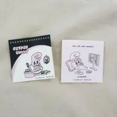 エスターバニー　シール ステッカー　2枚