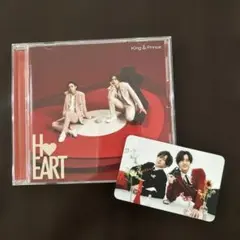 King & Prince HEART 通常盤　トレカ付き