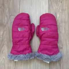 【匿名配送】手袋/THE NORTH FACE ピンクミトン/キッズMサイズ