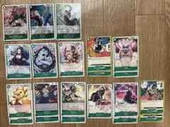 ワンピースカード　緑　まとめ売り