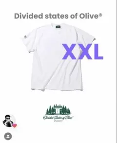 Divided States of Olive Tシャツ ホワイト XL - メルカリ