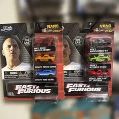 【未開封】Jada ワイルドスピード ナノミニカー セット販売