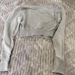 JUEMI クロップドスウェット FREE