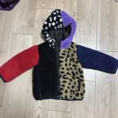 X-girl 多色フリースアウター　90cm