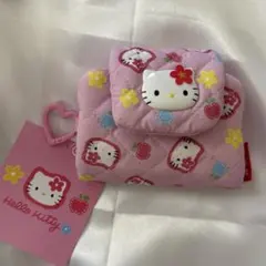 サンリオ ハローキティ みんなのキルトシリーズ　カード&コインケース 財布