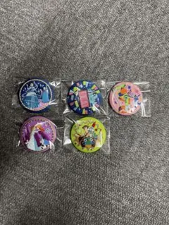 刺繍缶バッジ　ディズニー