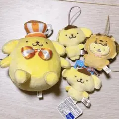 ポムポムプリン ぬいぐるみセット