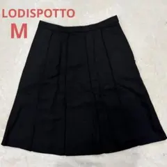 LODISPOTTO タックスカート 黒 M 上品シルエット美ライン Aライン