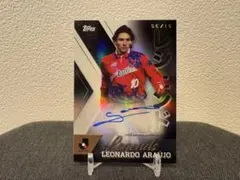 レオナルド直筆サイン　5シリアル　topps Jリーグ　鹿島アントラーズ Yahoo!オークション -「レオナルド 鹿島」(シングルカード