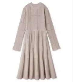 2025年最新】ディフォーメーションニットワンピース セル